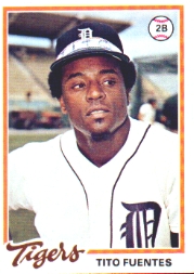 1978 Topps Baseball Cards      385     Tito Fuentes